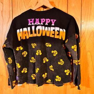 Disney Spirit Jersey Youth XL Happy Halloween Pumpkin Shirt Sweater Theme Park